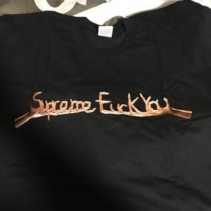 Supreme F you shirt (Large)